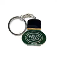 Grace Mate Poppy RVS sleutelhanger Poppy Grace Mate Pine Verpakt in een geschenkdoos