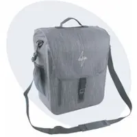 Voltano Equal E-bike Enkele Fietstas 25L - Donkergrijs - Laptopvak - Waterdicht