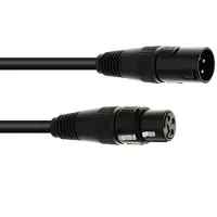 Eurolite DMX Verbindingskabel [1x XLR-stekker 3-polig - 1x XLR-stekker 3-polig] 20 m