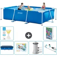 Intex Rechthoekig zwembad - 300x200x75 cm - 5-delig, model S62