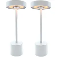 Lumisky Set van 2 draadloze tafellampen H30CM ROBY