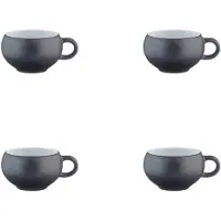 Bjorn GOURMET mok 12cl - 4 stuks - Onyx