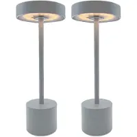 Lumisky Set van 2 draadloze tafellampen H30CM ROBY