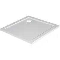 Xellanz luxe douchebak SMC vierkant 900x900x40 wit