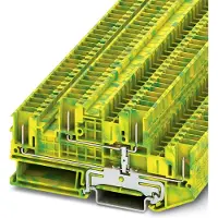 Phoenix Contact 3061499 Aardklem 2-etages 5.2 mm Spanveer Toewijzing: Dubbel Groen, Geel 50 stuk(s)