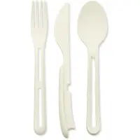 Koziol bestekset Klikk 22,2 cm wit 3 delig