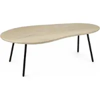 Wohnling Salontafel mangohout 122 cm breed white wash