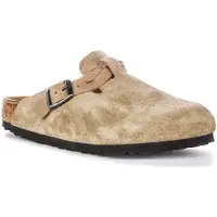 Birkenstock Clogs 'Boston' taupe