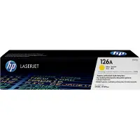 HP Toner 126A (CE312A) Geel