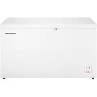 Heinner HCF-HS420E++ Vrieskist – 420 L – Instelbare Mechanische Thermostaat – Inverter Compressor – Vergrendelbaar – Wit – 5 Jaar Garantie