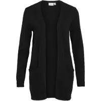 Vila Gebreid vest 'Ril' zwart