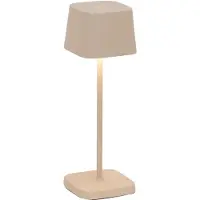 Zafferano OFELIA PRO MICRO LED tafellamp Sabbia oplaadbaar en dimbaar