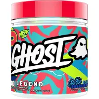Ghost , Legend Pre-Workout, Blauwe Raspberry, 22.8 oz (645 g)