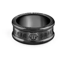 Philipp Plein - PJTEA06R8 - Ring - Heren - GOTHIC TAG - Weite 64
