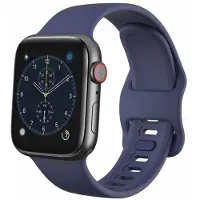 TechProtection Soft Apple Watch 44 / 42 Mm Bandje Blauw