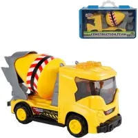 2 play Werkvoertuig Betonmixer Frictie met Licht en Geluid