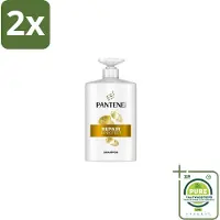 Pantene - Pro-V – Shampoo – Repair & Protect – 1000 ml - Voordeelverpakking - 2 stuks - Haarbescherming - Haarversterking
