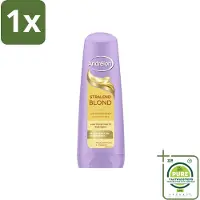 Andrélon 1 x – Conditioner – Stralend Blond – 200 ml - Blond Haar Verzorgen - Verhelderen - Glans - Levendigheid - Kleuraccenten