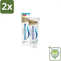 Sensodyne - Tandpasta - MultiCare - Complete Tandverzorging - 75 ml - Voordeelverpakking - 2 stuks - Tandpasta gevoelige tanden - Tandplak verwijderen