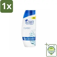 Head & shoulders 1 x – Shampoo – Classic – 625 ml - Anti-roos Shampoo - Roosvrij Haar - Gezonde Hoofdhuid - Microbiome Balance - Fris Haar