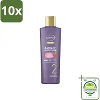 Andrélon 10 x – Conditioner – Pro Care Amino+ Glossy Shine – 250 ml - Grootverpakking - Haar Glans - Aminozuren - Zijdezacht Haar - Spiegelachtige Glans - Zachter Haar