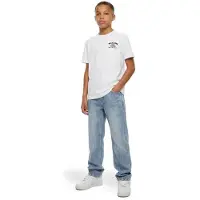 Malelions T-shirt met backprint wit Jongens Katoen Ronde hals Backprint - maat 164