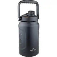 Rubytec Shira Superjug - 2.5 L - Thermosbeker - Vacuüm Drinkfles - Thermosfles - Waterfles - RVS Drinkfles - Urenlang Koud of Warm Drinken - Lekvrij - BPA-vrij - Zwart