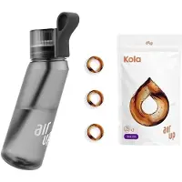 Air up Drinkfles antraciet starterskit - 650 ml Bottle - Inclusief 3 pods - starterskit - hydraterend - fles - geurwater - vegan - bio