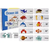 Leantoys Educatieve oceaanpuzzel, 10-delig