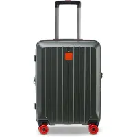 Stratic Gepäckstücke Buzz Handbagage Spinner 54 cm - Uitbreidbaar 43/49 liter - 54x39.5x19.5/22.5 cm - olive