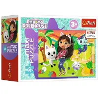 Trefl MiniMaxi Gabi Puzzel 20 Stuks - Educatief Speelgoed voor Kinderen