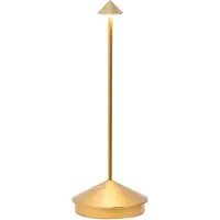 Zafferano Pina Pro Titanium: Oplaadbare en dimbare LED-tafellamp - 2,2 W, 2200-2700-3000 K, IP54