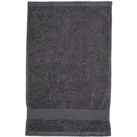 Fair Towel Cozy Organic Gastendoek (Donkergrijs)