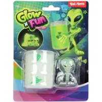 Toi-Toys Glow N Fun Olievat met Glow in te Dark Slijm Alien