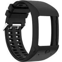 INF Polar M600 armband siliconen Zwart