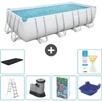 Bestway Power Steel Rechthoekig - 549x274x122 cm - 5-delig S662
