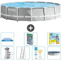 Intex Prism Frame Zwembad, rond - 457x107 cm - 6-delig, model S546
