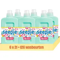 Seepje 6x Wasmiddel Kleur Magische Magnolia 945 ml
