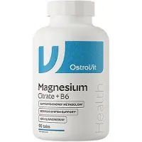OstroVit - Magnesium Citrate 400 mg + B6 - 90 tablets - Magnesium & Vitamine B6 - Supplement