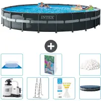 Intex Ultra XTR Zwembad, rond - 732x132 cm - 6-delig, model S629