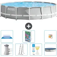 Intex Prism Frame Zwembad, rond - 457x107 cm - 6-delig, model S568