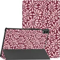 IMoshion Design Trifold Bookcase voor de Samsung Galaxy Tab S11 Ultra - Bloom Love Blush
