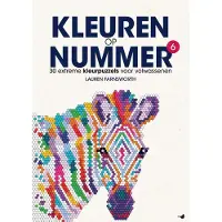Uitgeverij MUS Kleuren op Nummer Kleurboek 6