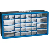 Draper Tools Gereedschap opbergdoos 30 lades blauw 12015 online kopen