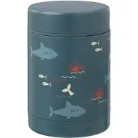 Fresk Shark Thermos For Solids 300ml Blauw Kinderen