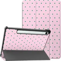 IMoshion Design Trifold Bookcase voor de Samsung Galaxy Tab S9 11.0 inch / S10 Lite / S10 FE / S9 FE 10.9 inch - Happy Dots