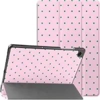 IMoshion Design Trifold Bookcase voor de Samsung Galaxy Tab A11 Plus / A9 Plus - Happy Dots
