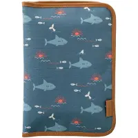 Fresk Shark Waterproof Changing Pad Blauw Kinderen