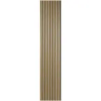 DIY Quanti Akoestische Lattenwand - Licht Eiken - 244x52 Cm - 1,27 M² - 1 Stuk