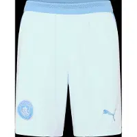 Puma Sportbroek pastelblauw / wit